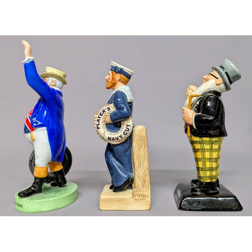 3014 - Advertising - a Royal Doulton figure, John Bull Tyre Man, MCL20, limited edition 31/750, 16.5cm, cer... 