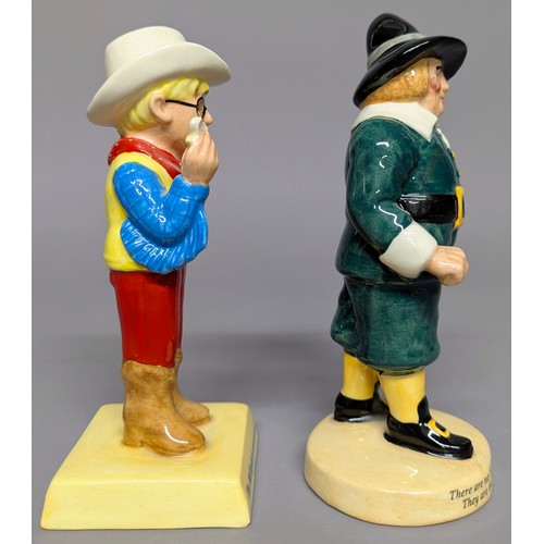 3017 - Advertising - a Royal Doulton figure, The Milky Bar Kid, AC7, limited edition 1,622/2,000, 14.5cm hi... 