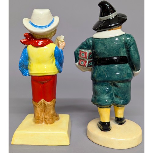 3017 - Advertising - a Royal Doulton figure, The Milky Bar Kid, AC7, limited edition 1,622/2,000, 14.5cm hi... 