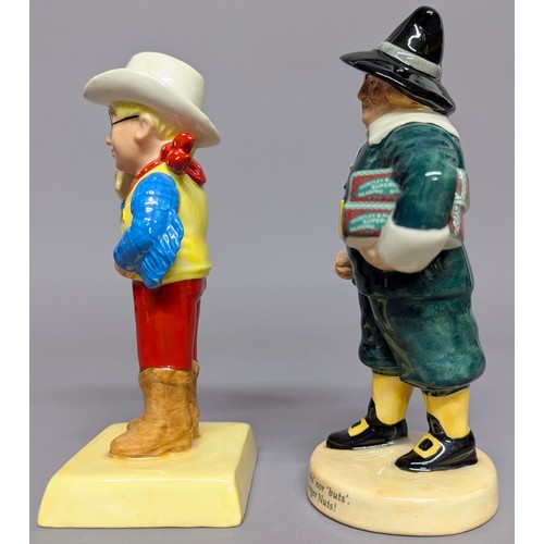 3017 - Advertising - a Royal Doulton figure, The Milky Bar Kid, AC7, limited edition 1,622/2,000, 14.5cm hi... 