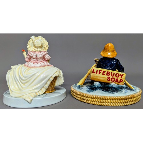 3013 - Advertising - a Royal Doulton figure, Colman's Starch Girl, MCL31, limited edition 251/400, 13cm hig... 