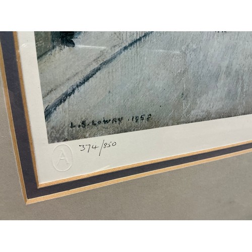 21 - Laurence Stephen Lowry (1887-1976), by and after, The Old Town Hall, Middlesbrough, numbered in penc... 