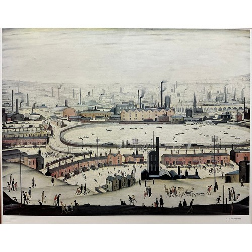 31 - Laurence Stephen Lowry RBA RA, (British 1887-1976) 
The Pond, 1974 
signed in pencil lower right mar... 