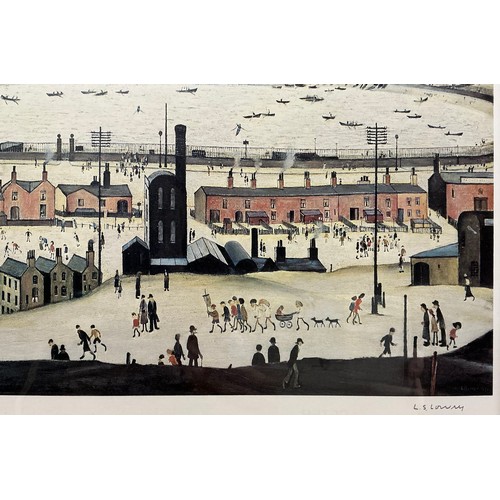 31 - Laurence Stephen Lowry RBA RA, (British 1887-1976) 
The Pond, 1974 
signed in pencil lower right mar... 