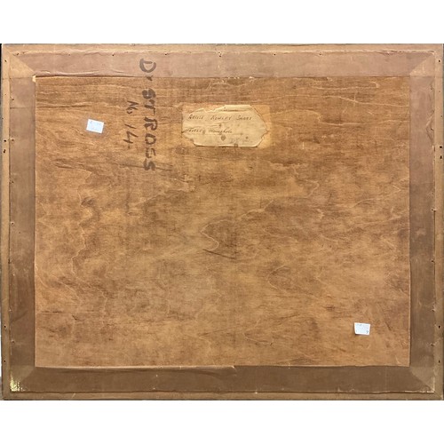 45 - Rowley Smart, Edgar (1887-1934) Mousehole, Cornwall, signed, watercolour, 34cm x 49.5cm; A. W. Nixon... 