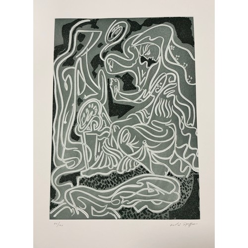 49 - Andre Masson (French, 1896 - 1987), 'Arc', Plate IX from 