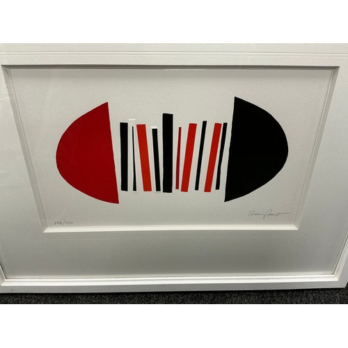 51 - Sir Terry Frost RA (British, 1915-2003) Red and Black Squeeze, 2001, signed in pencil lower right, n... 