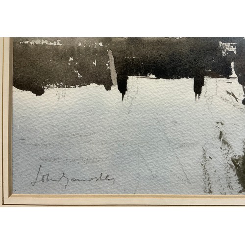 5 - John Yardley, British b.1933 
‘September Morning, Tewkesbury’, 
signed, watercolour, 29.5cm x 41cm.