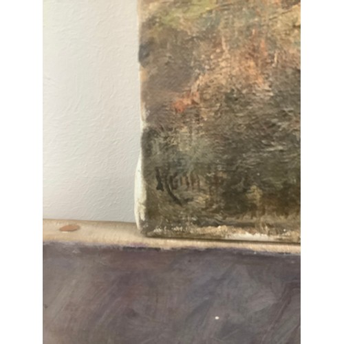 3 - Freidrich 'Fritz' Gärtner (Aussig, München, 1882-1958)
Ploughing with Chimneys Behind 
signed, oil o... 