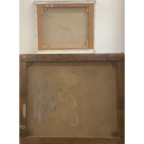 3 - Freidrich 'Fritz' Gärtner (Aussig, München, 1882-1958)
Ploughing with Chimneys Behind 
signed, oil o... 