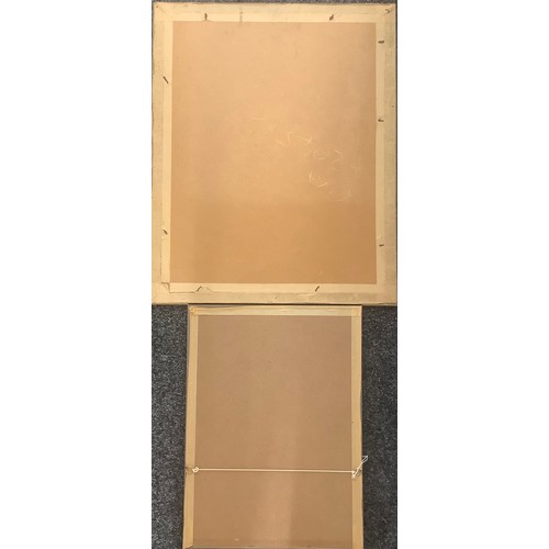 4 - Soviet School (20th century), Wire Fence with Thistles, indistinctly signed, dry-point etching, 29cm... 