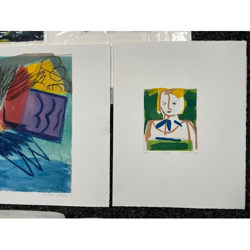 17 - Susan Allix (British, Bn. 1943), a folio of artists proofs for Fine Press Artists, 'Myth', published... 