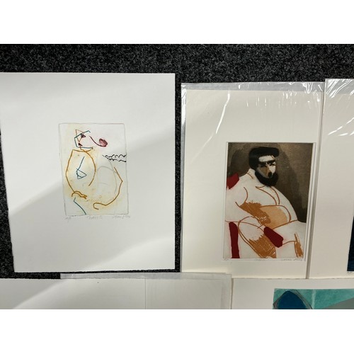 17 - Susan Allix (British, Bn. 1943), a folio of artists proofs for Fine Press Artists, 'Myth', published... 