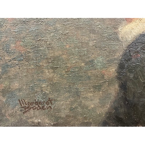 20 - Margaret Boden (British, 1912-2001) 
Portrait of a Young Lady
signed, oil on canvas, 41cm x 31cm.