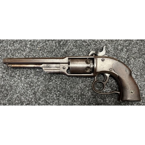 U.S. Civil War Era Savage Revolving Firearms Co. Navy Model Percussion ...