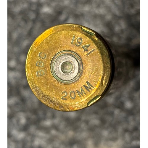 A quantity of various brass shell cases, to include WW1 Imperial German ...