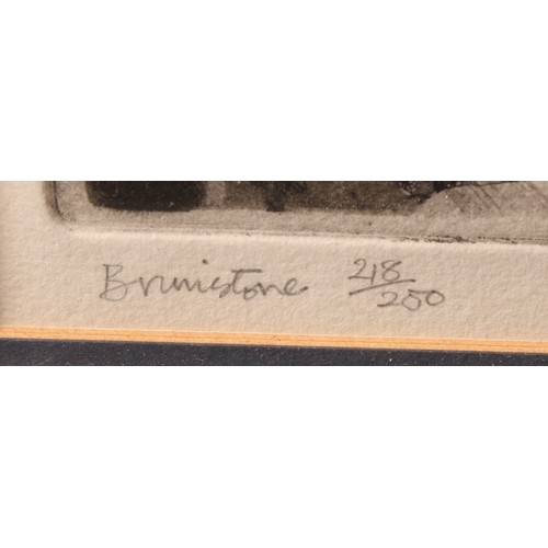 48A - Graham Clarke (Bn 1941) a pair Brimstone 218/250 and Crabtree 219 of 250, Limited edition coloured e... 