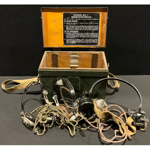 Militaria - a field telephone, Telephone Sets “F”