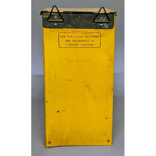 3052A - Advertising - a Dunlop counter top/wall hanging cycle puncture repair kit dispenser or 'silent sales... 
