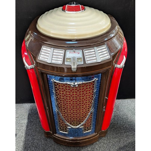 A 1950s American Bakelite and chrome mounted Seeburg Symphonola
