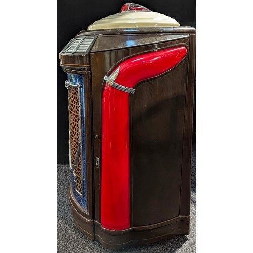 A 1950s American Bakelite and chrome mounted Seeburg Symphonola