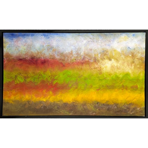 Simon Toone (English, b. 1967-) Abstract Landscape signed, dated 20 ...