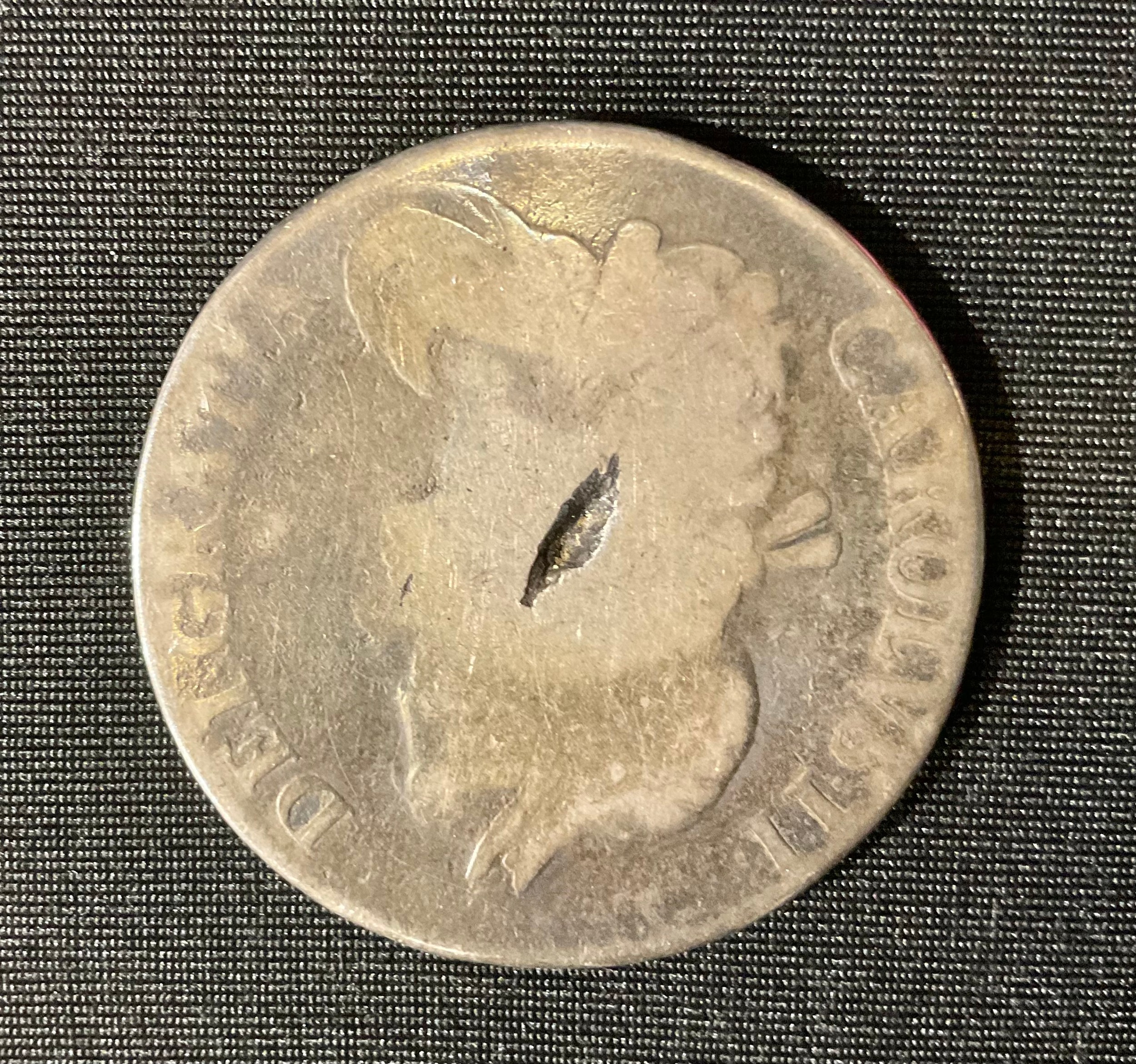 Coins - a Charles II silver coin, 1663, 30g