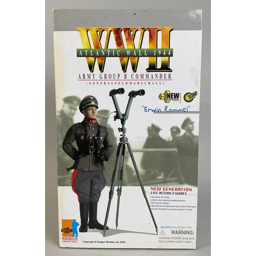 7324 - Dragon Action Figures - WW2 Atlantic Wall 1944: Army Group B Commander Erwin Rommel; others, WW2 Arn... 