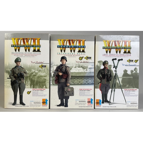 7324 - Dragon Action Figures - WW2 Atlantic Wall 1944: Army Group B Commander Erwin Rommel; others, WW2 Arn... 