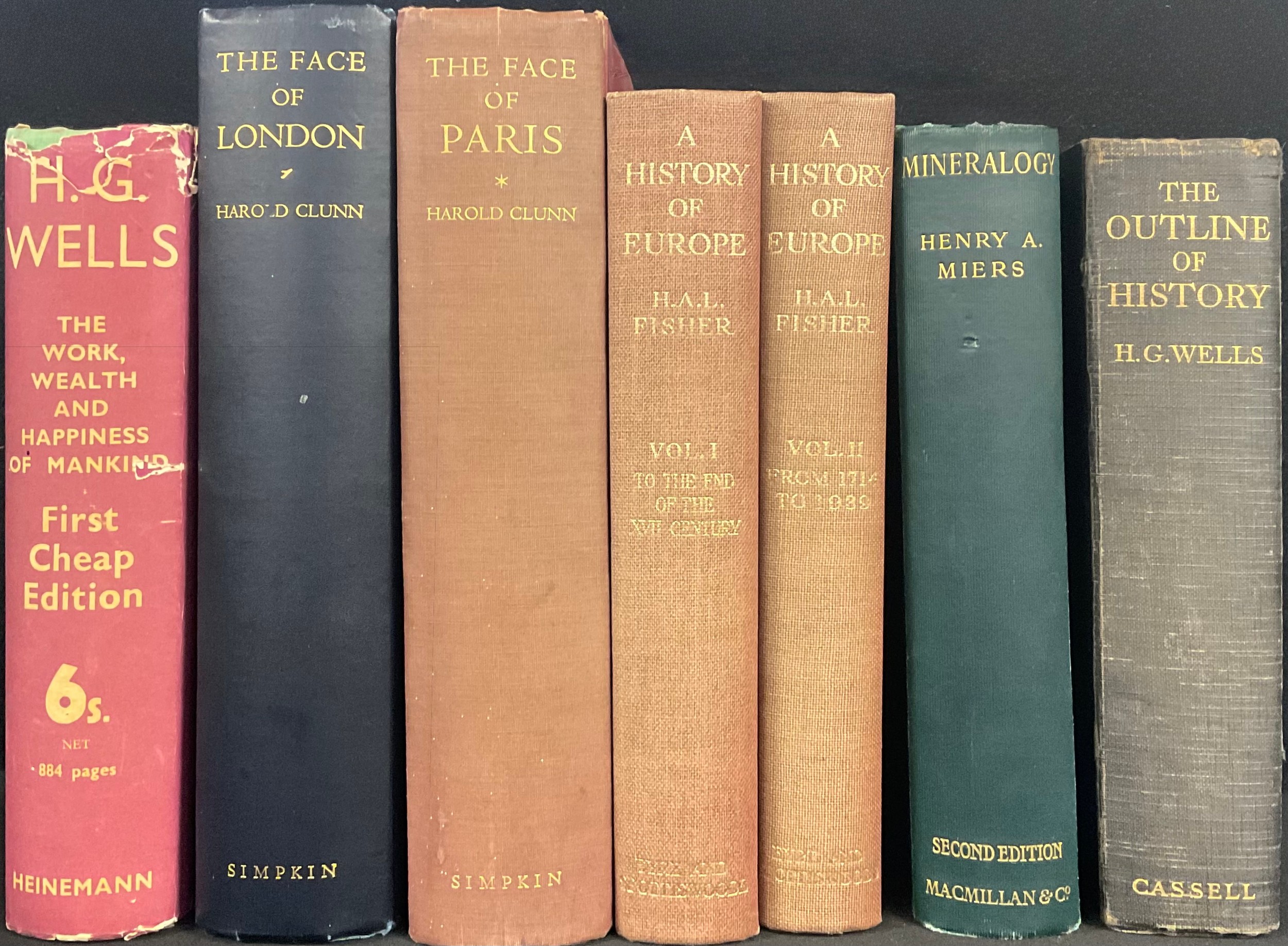 Books – Miscellaneous, mainly presented to Derby School Library by the ...