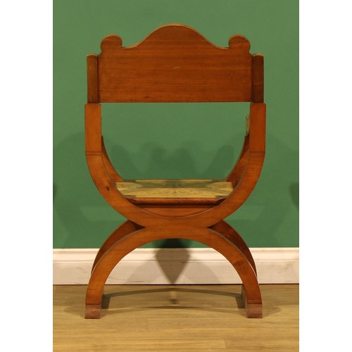 An Italian Renaissance inspired parcel-stained Dantesca or Savonarola ...