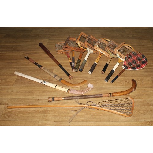 Sport - Ball Games - a Spalding Top Flight Official baseball bat; a ...