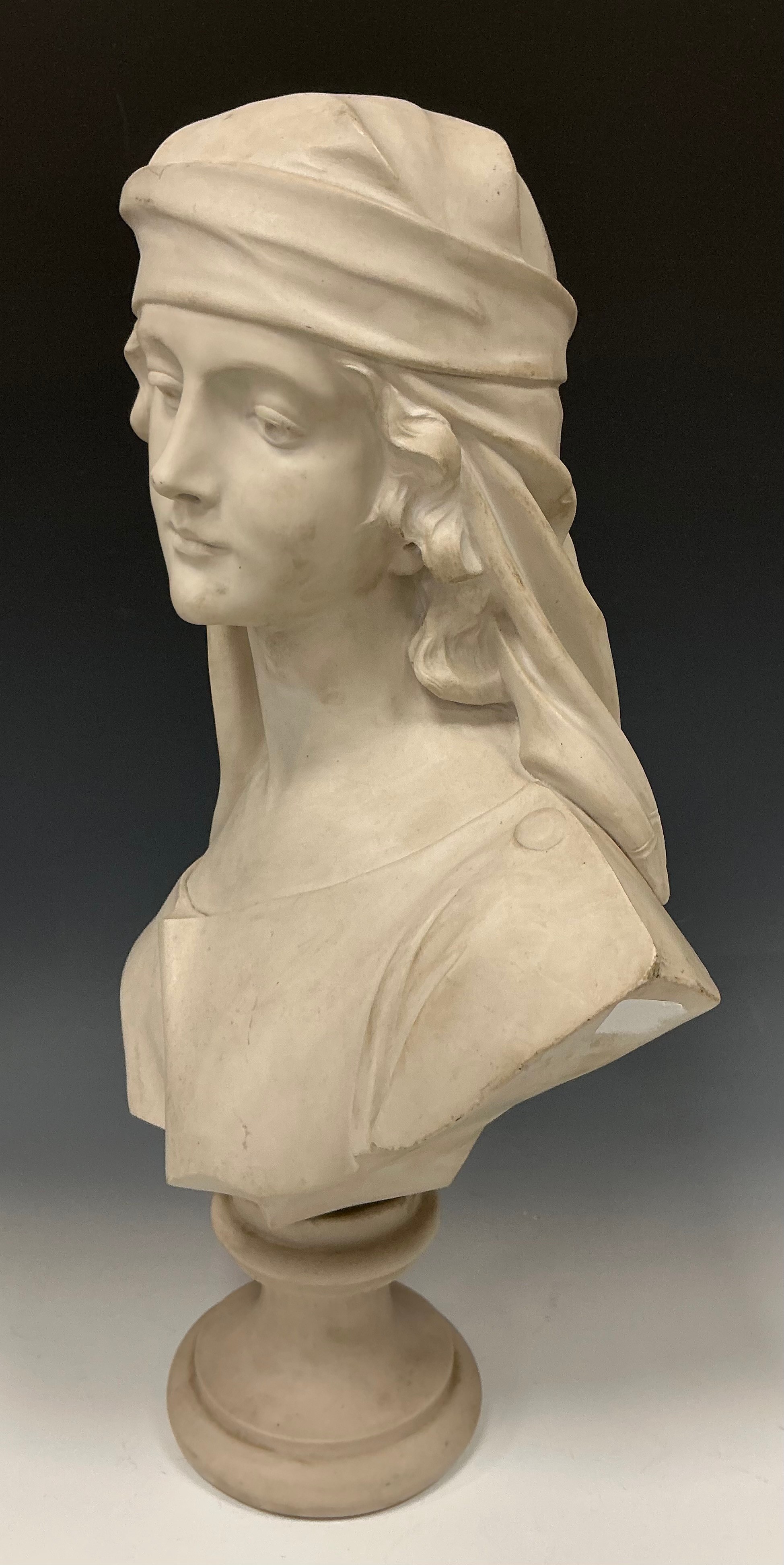 Interior Decoration - a composition library bust, of a young lady ...