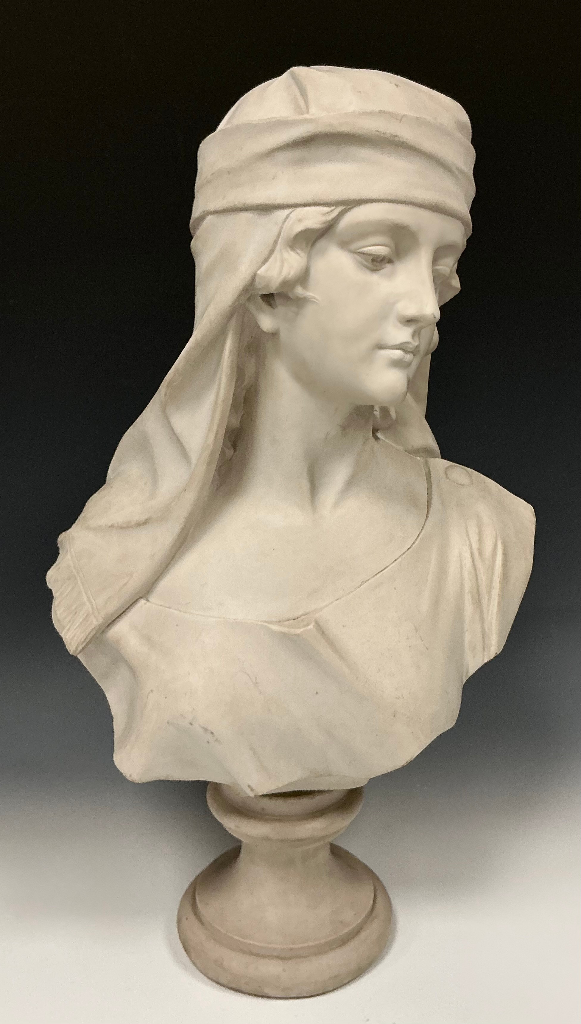Interior Decoration - a composition library bust, of a young lady ...