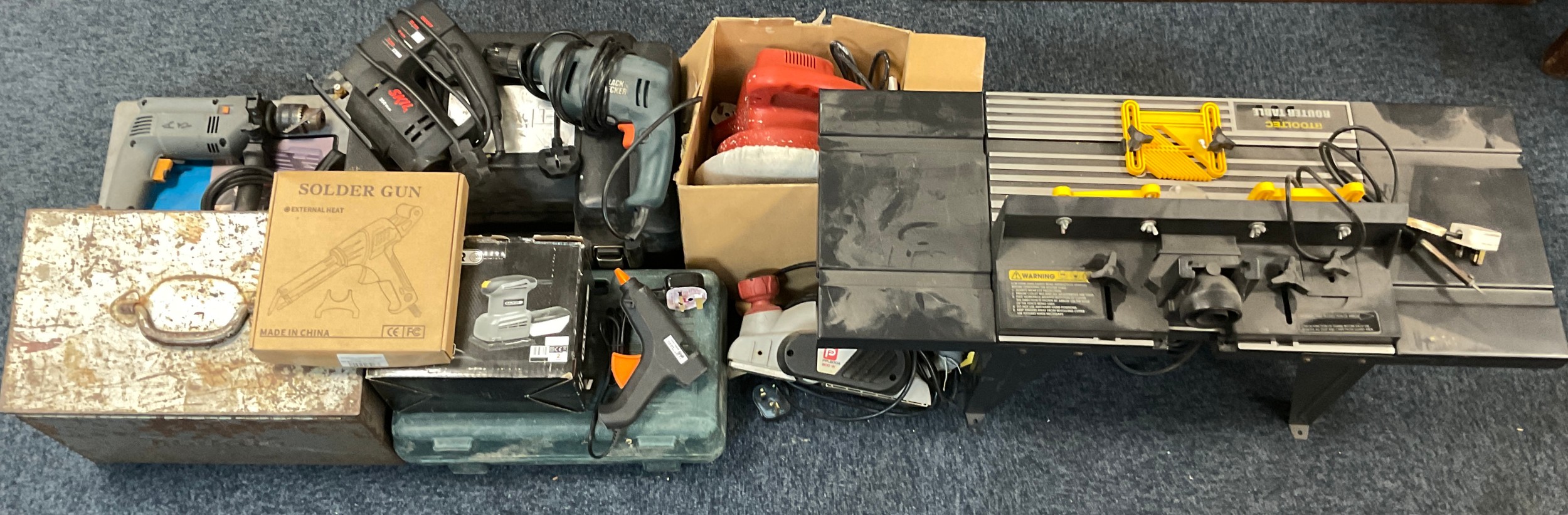 Tools - Erbauer power plane, Tooltec router table with Bosch router ...
