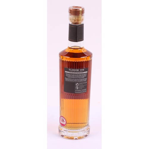 3004 - Whisky - Glasgow 1770 single malt Scotch whisky, limited release 414/486, 53.7% vol., 50cl, boxed; o... 