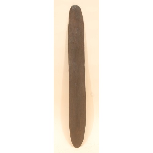 Tribal Art - a 19th century Australian Aboriginal tjurunga or churinga ...