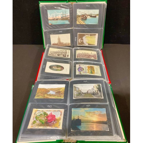 Postcards & Ephemera - a collection of approx 500 postcards in three ...