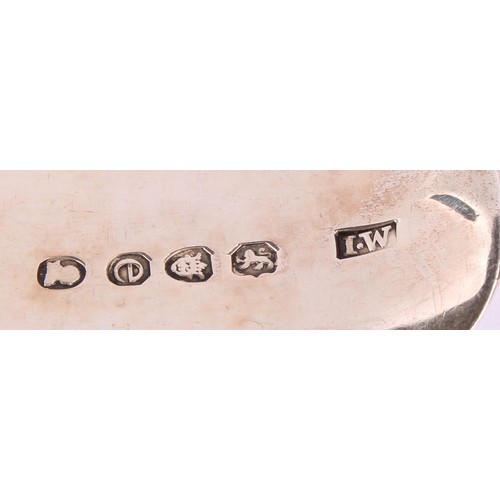 24 - A collection of George III and later silver tablespoons, various dates and makers (6), 376g