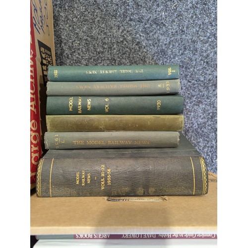 5658 - Books - Model Railway, various, publications, trade catalogues and reference (7 boxes)