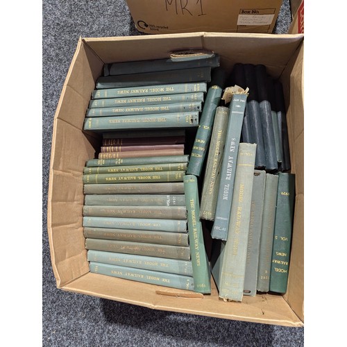 5658 - Books - Model Railway, various, publications, trade catalogues and reference (7 boxes)