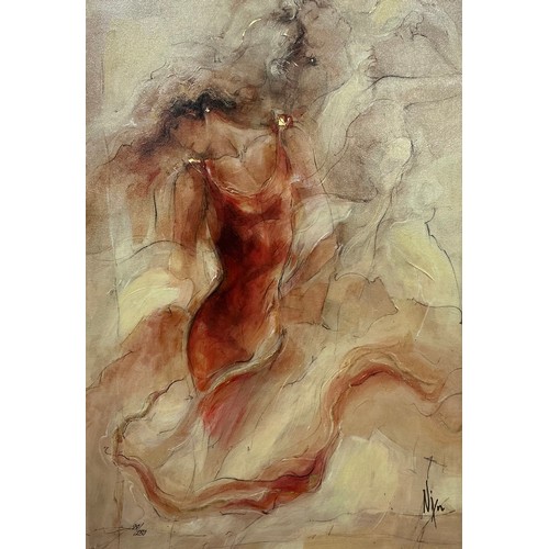7 - Peter Nixon 
A pair, Dance Mystique I and II, 
Artist’s Proof 18/50, and 29/250, embellished Giclée ... 