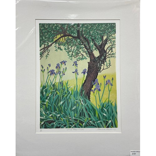 24 - Rosalind Forster (British, bn. 1948) A group of four lithograph, and linocut prints - Floreat, signe... 