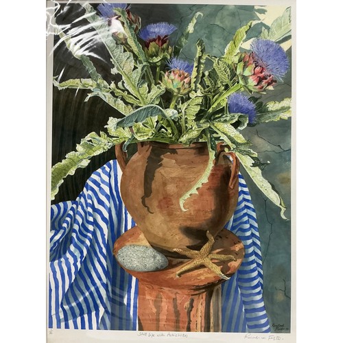26 - Rosalind Forster (British, bn. 1948) a folio of limited edition lithographic, giclee, and linocut pr... 