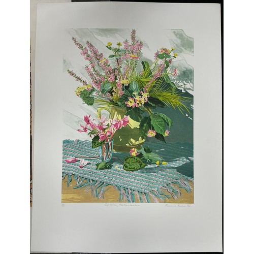 26 - Rosalind Forster (British, bn. 1948) a folio of limited edition lithographic, giclee, and linocut pr... 