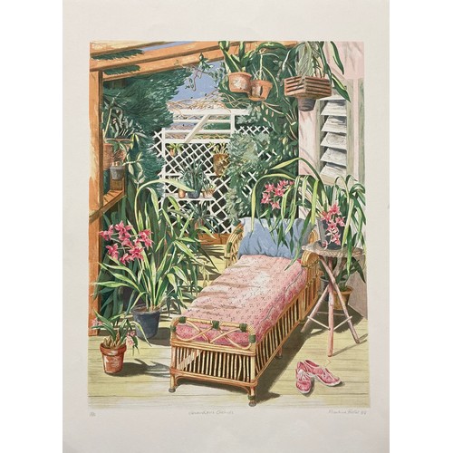 27 - Rosalind Forster (British, bn. 1948) A set of three - The Conservatory Chair, Wensleydale;  The Cons... 