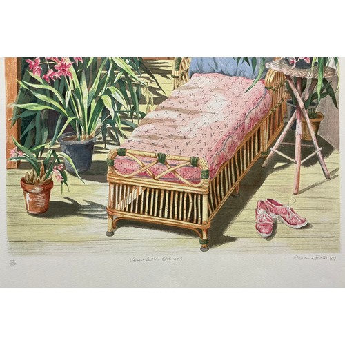 27 - Rosalind Forster (British, bn. 1948) A set of three - The Conservatory Chair, Wensleydale;  The Cons... 