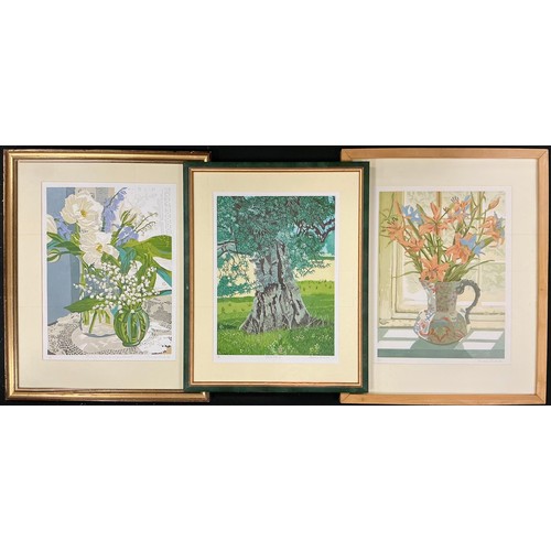 30 - Rosalind Forster (British, b. 1948) A group of four limited edition lithograph, and linocut prints -... 