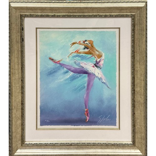 32 - Victor Spahn 
July Sails 
signed, limited edition number 66/150, seriolithograph, 51cm x 40.5cm