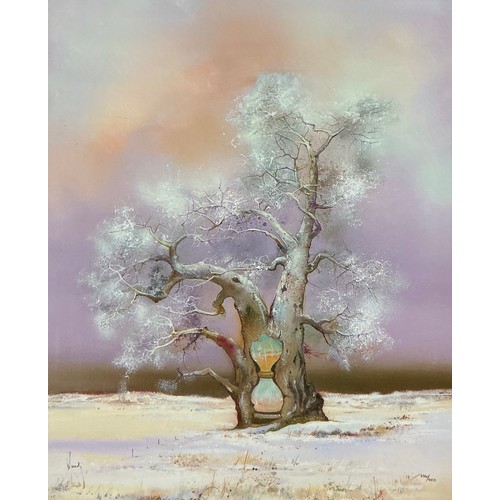33 - Bernard Louedin 
L’Arbre et le Temps 
signed, limited edition number 356/450, Dye Sublimation print ... 